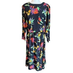 Pat Argenti Floral Long Sleeve Skirt Set 10